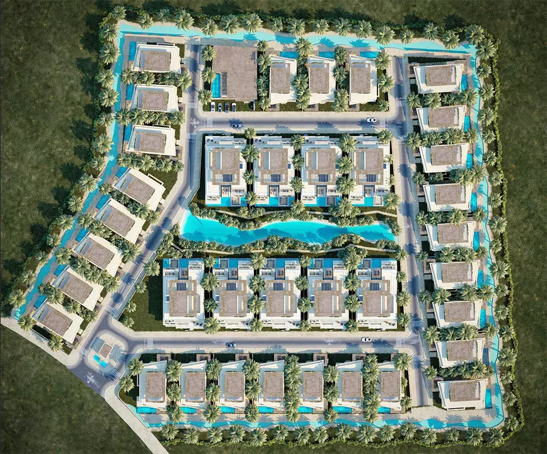 Mira Villas community masterplan layout, District 11, MBR City, Dubai