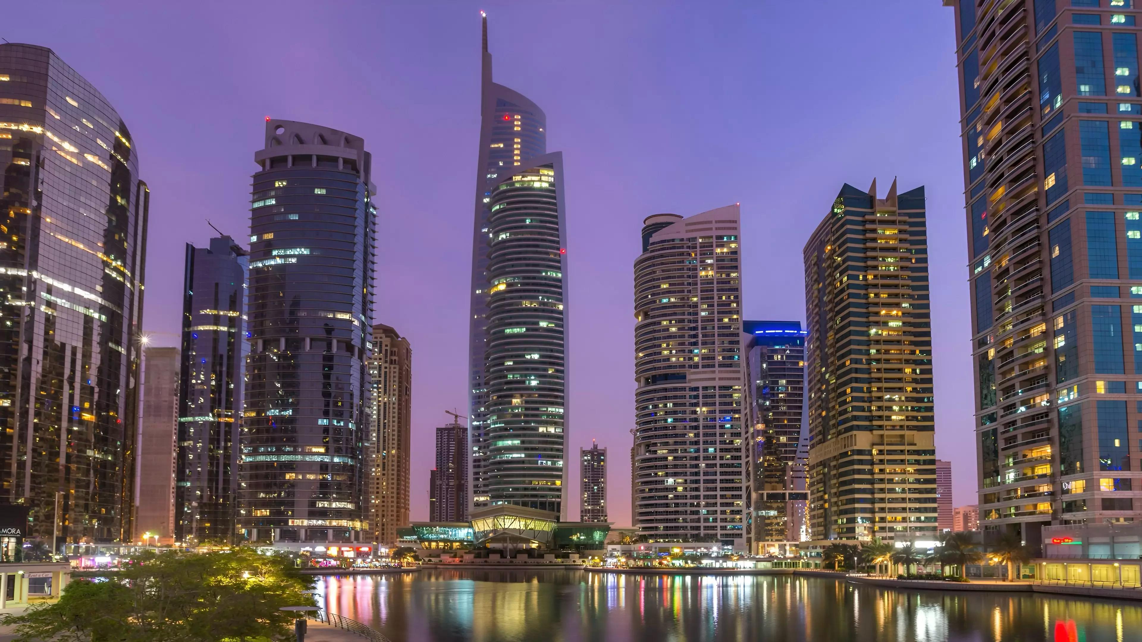 Exterior render of Signature Lifestyle Residences tower at W Residences, Jumeirah Lake Towers, Dubai
