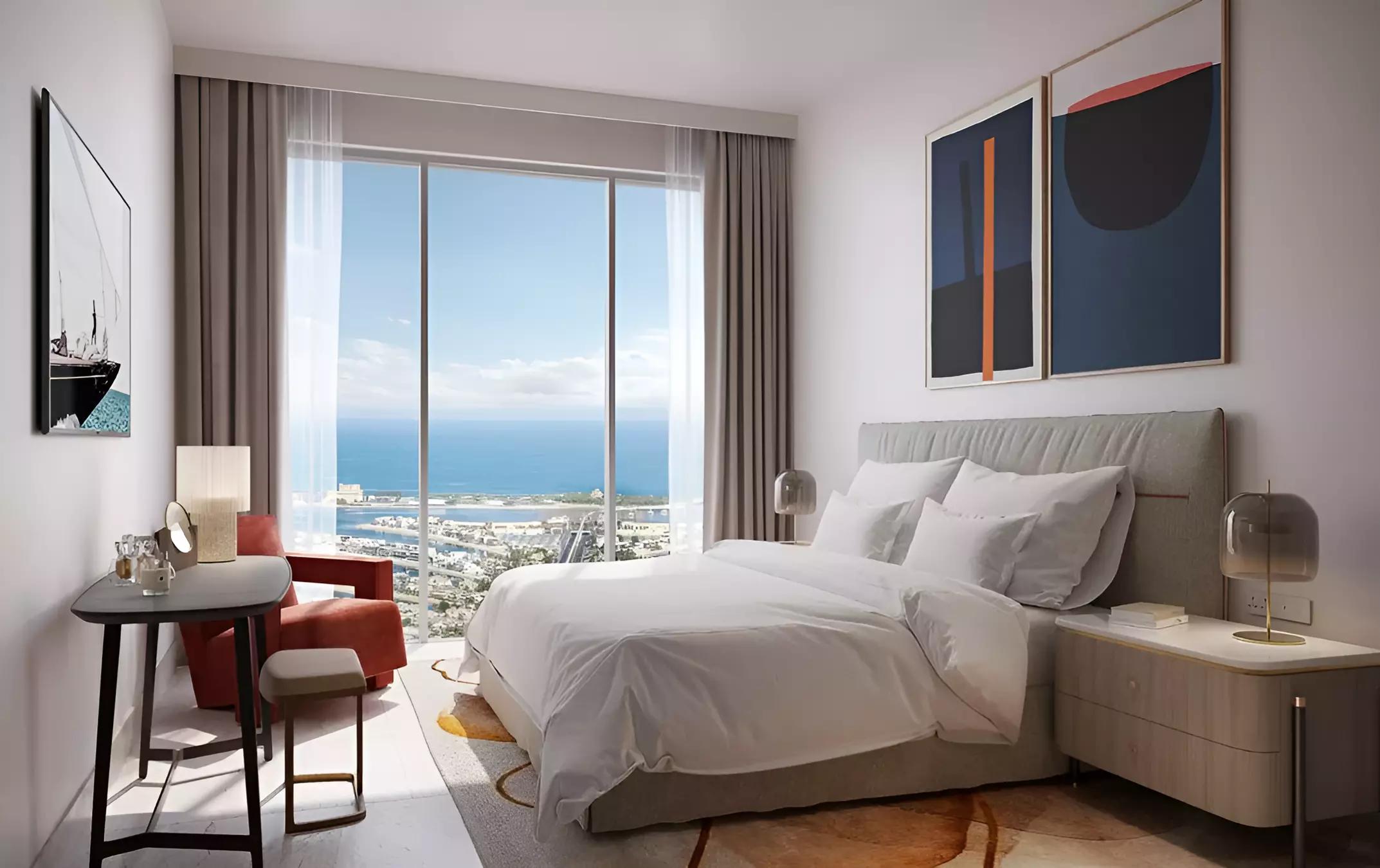 Residential interior view, Address Residences The Bay, Dubai Harbour