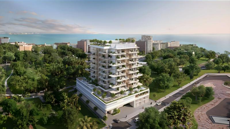Sunset Bay Phase 3 exterior building facade, Dubai Islands