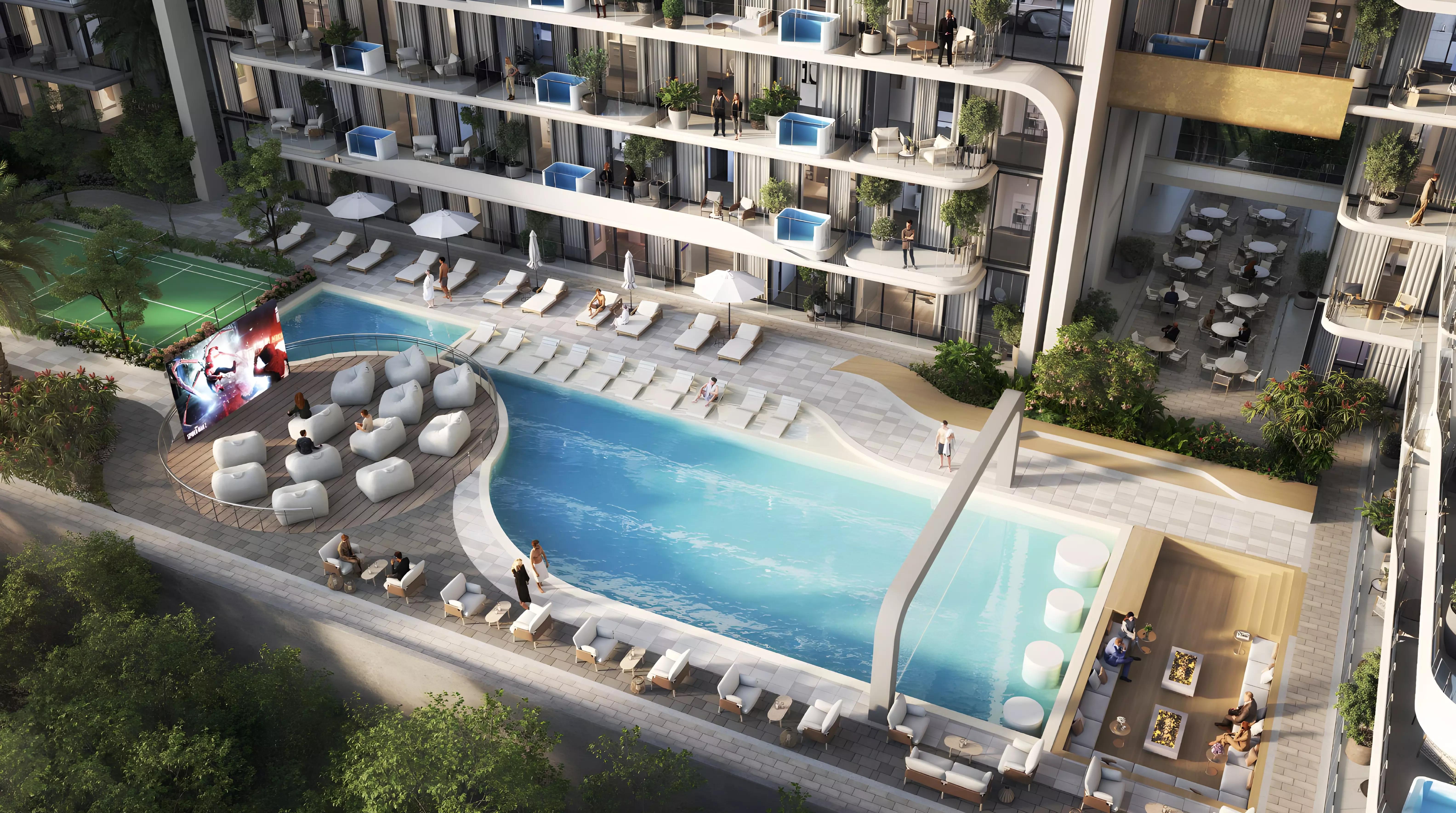 Vivanti Residences indoor swimming pool amenity, Dubai
