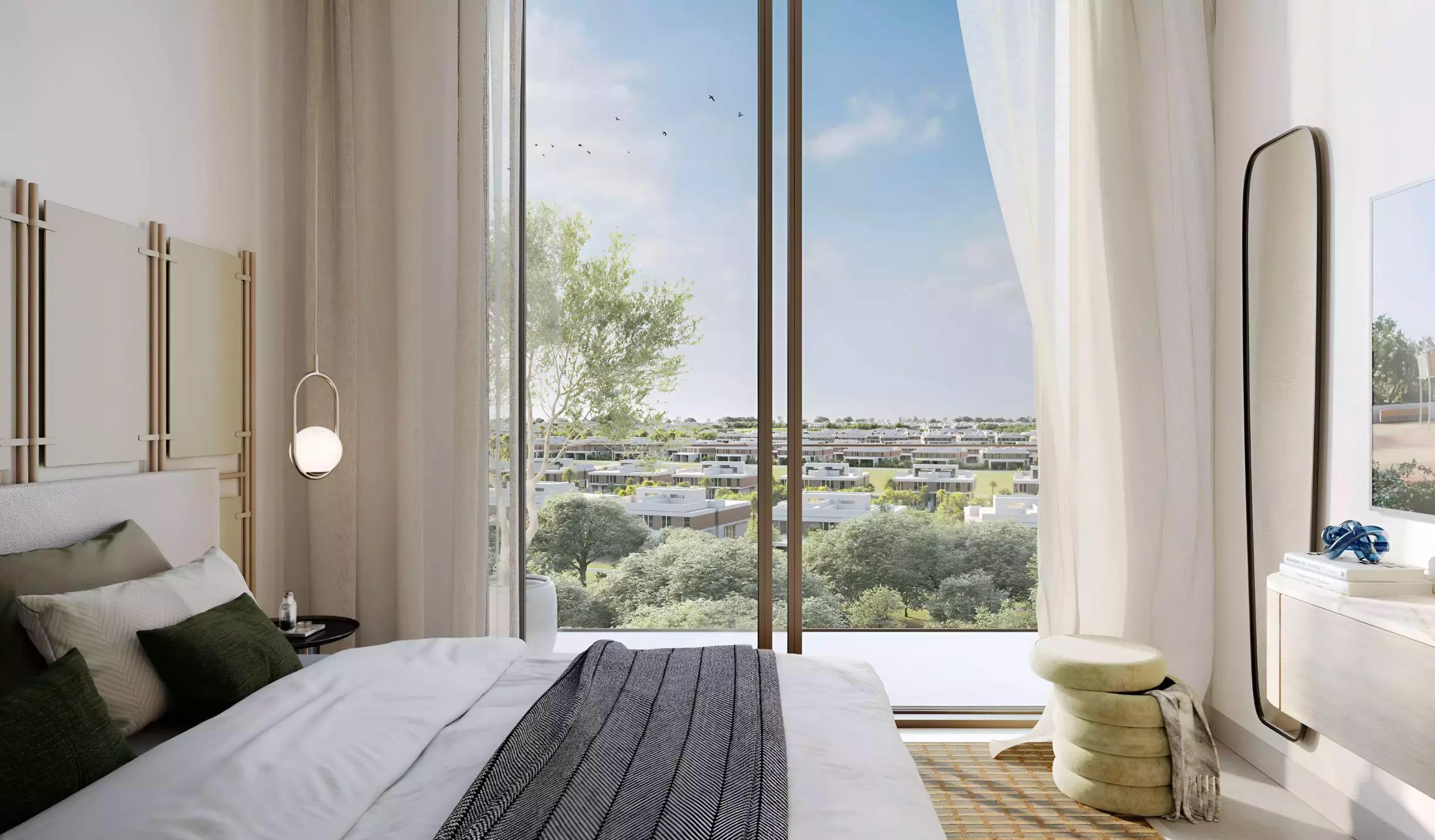 Club Place residential building view, Dubai Hills Estate, Dubai