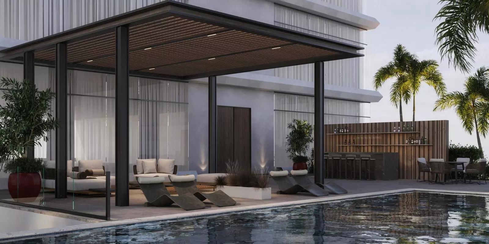 Aveline Residences apartment interior living space, JVC, Dubai