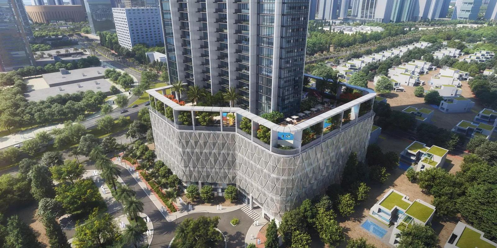 Sobha Verde apartment interior living space, Dubai