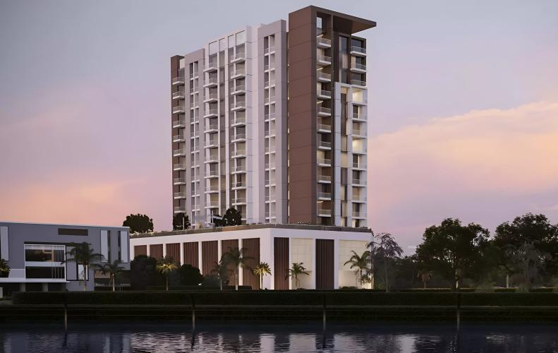 Albero by Oro24 exterior facade view, Liwan, Dubai
