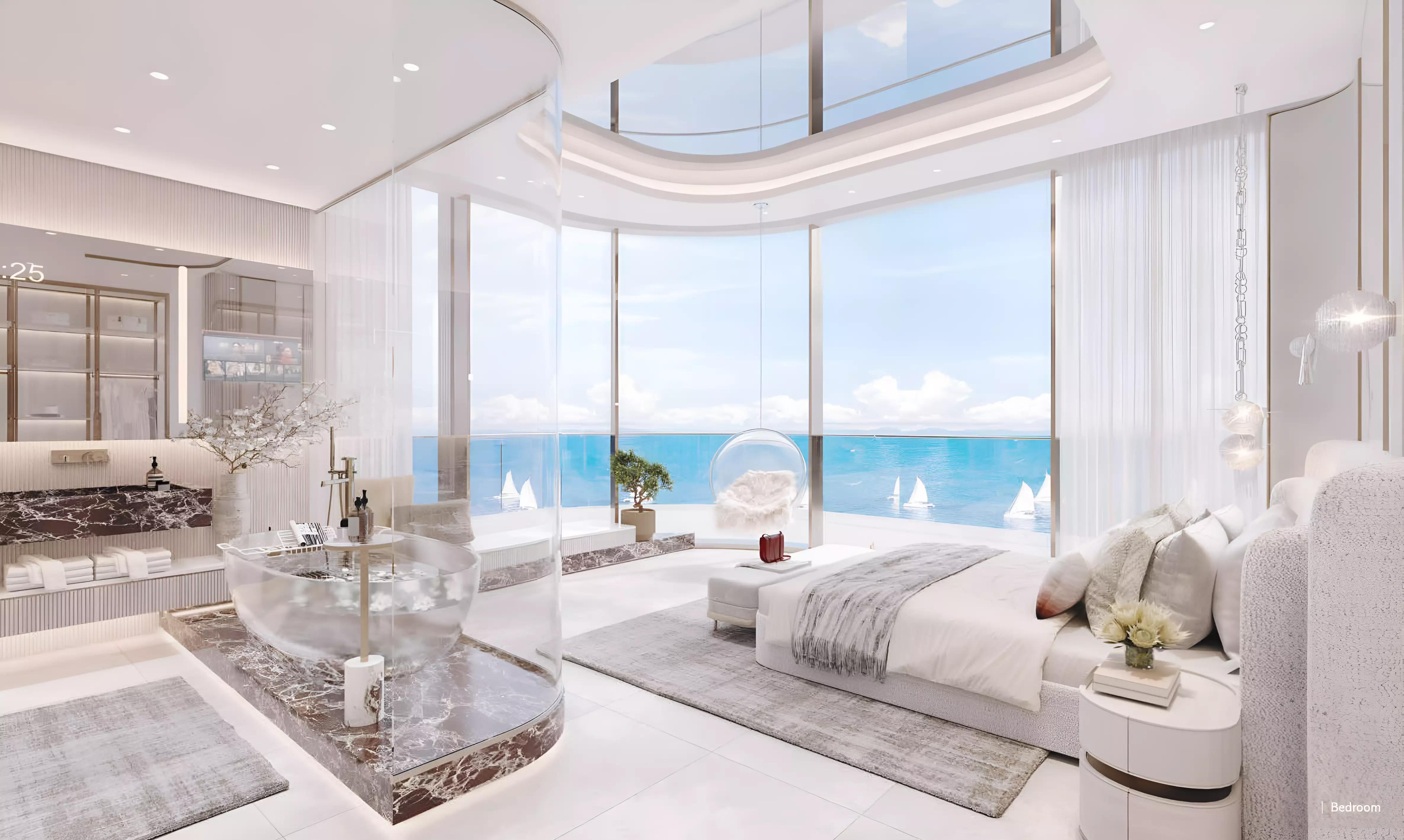 Cotier House Phase 2 exterior building facade, Dubai Islands, Dubai