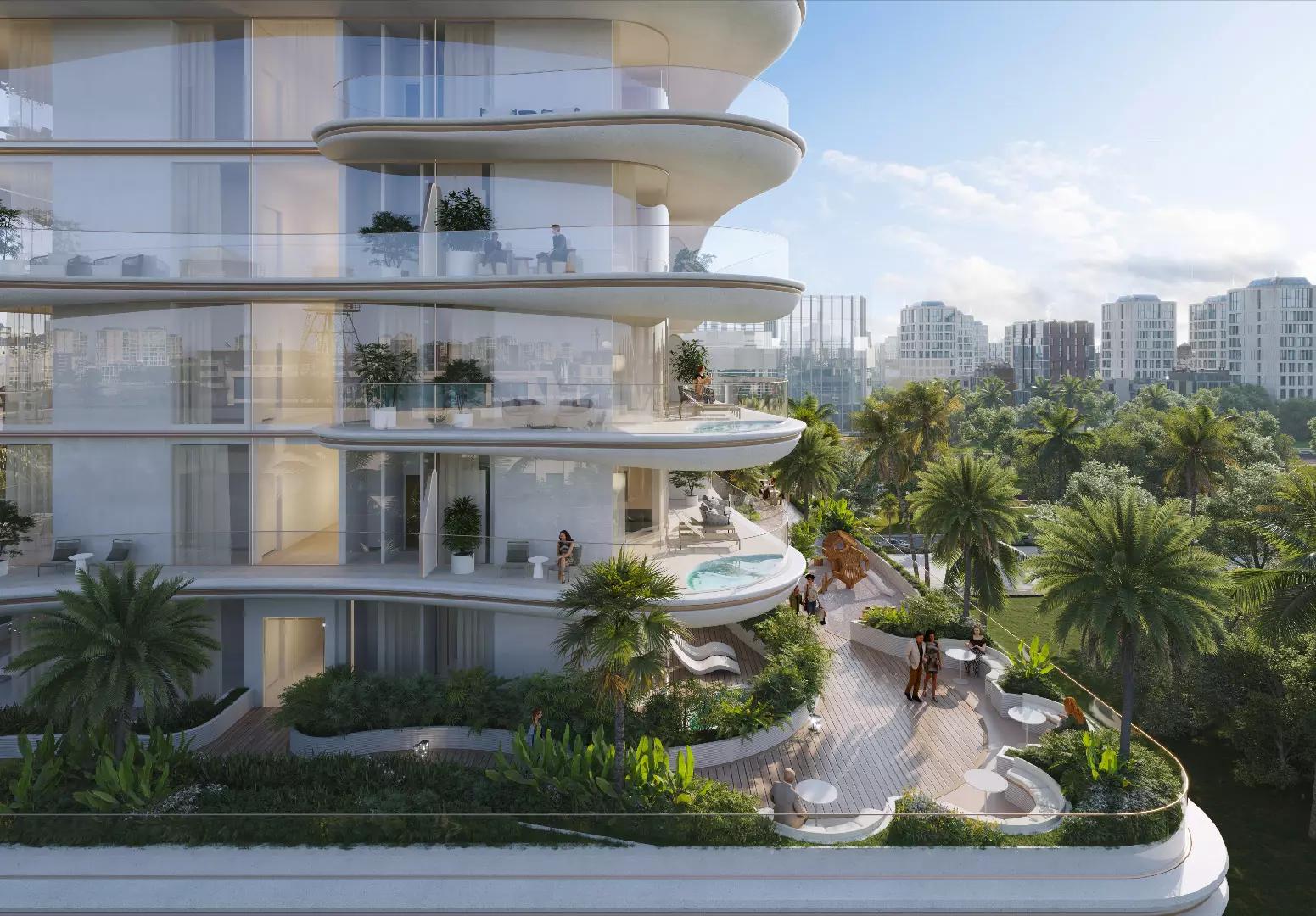 Beach Walk Residence Phase 3 building view, Dubai Islands