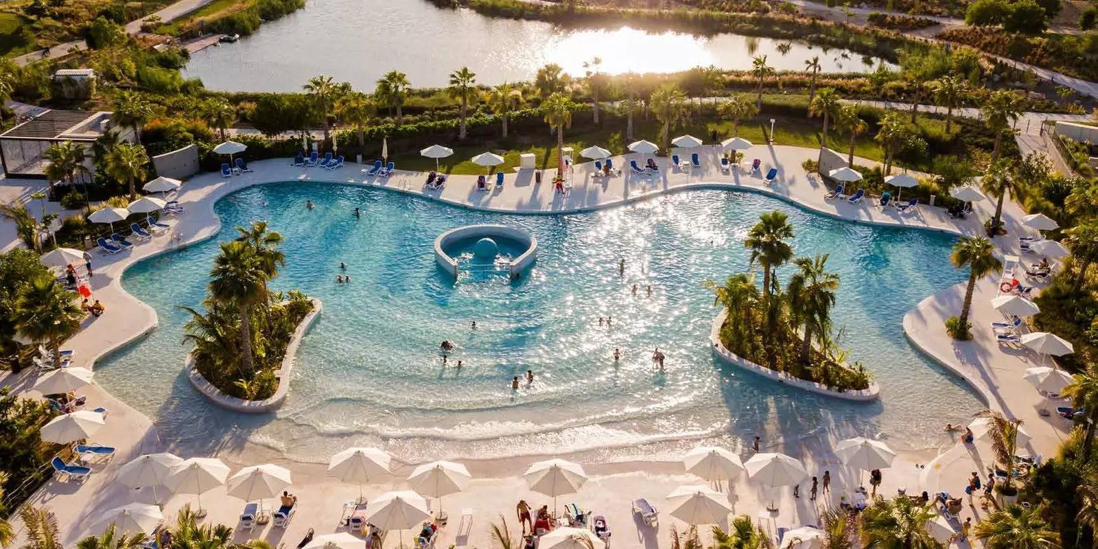 Shared pool and leisure area at Beverly Hills Drive, DAMAC Hills
