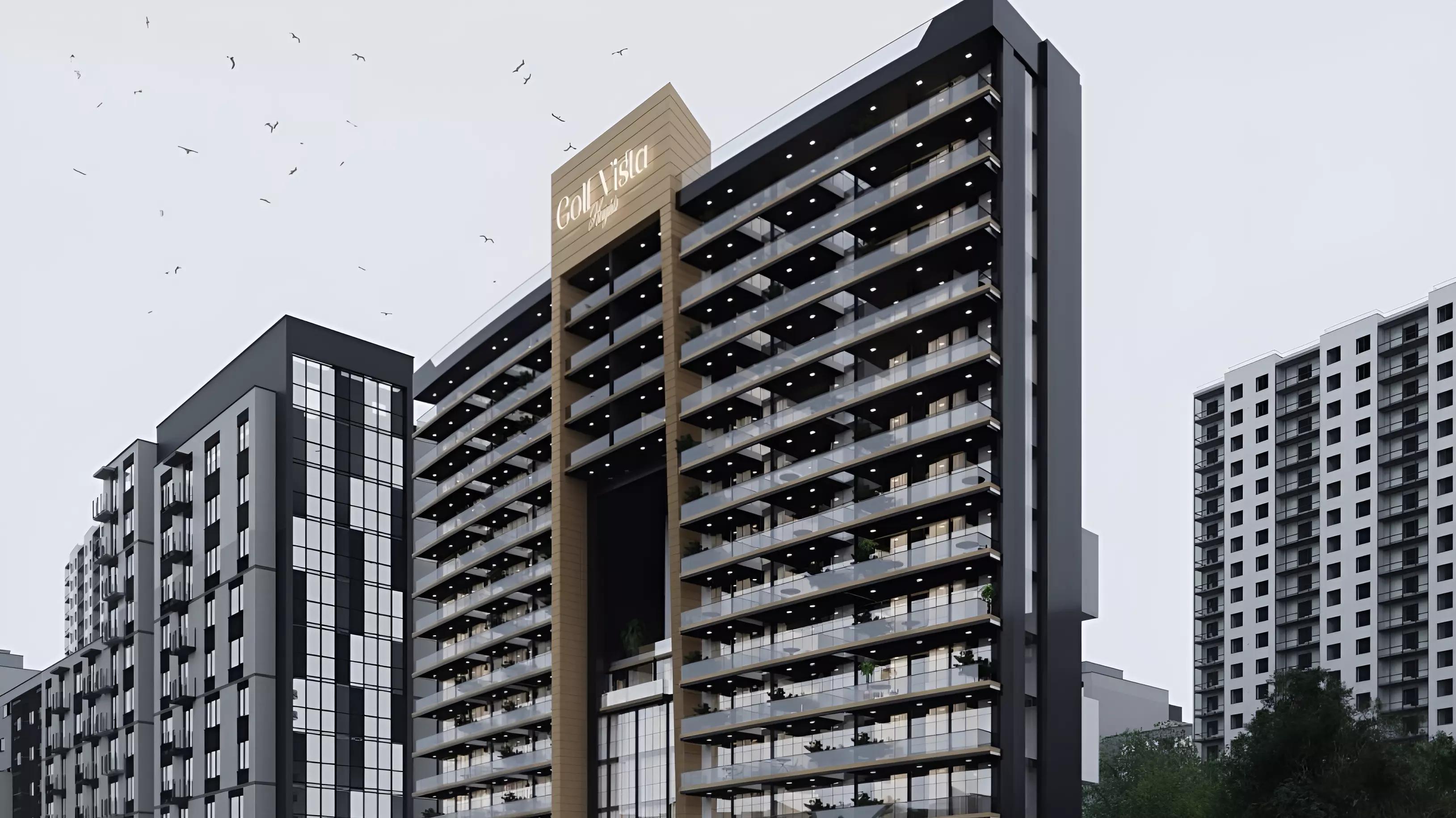 Golf Vista Heights facade and entrance view