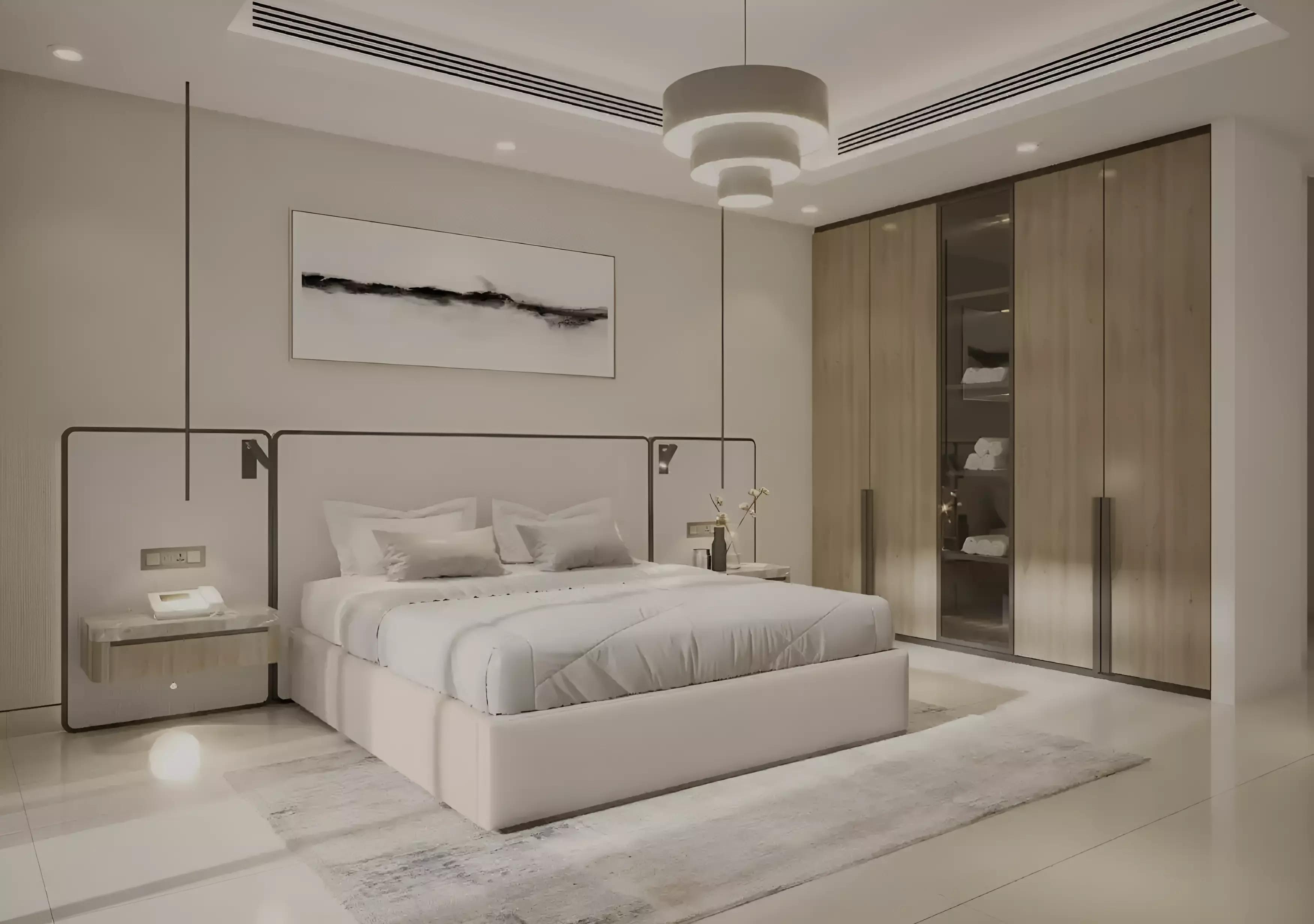 Riviera Lodge Residences apartment interior living area, Dubai