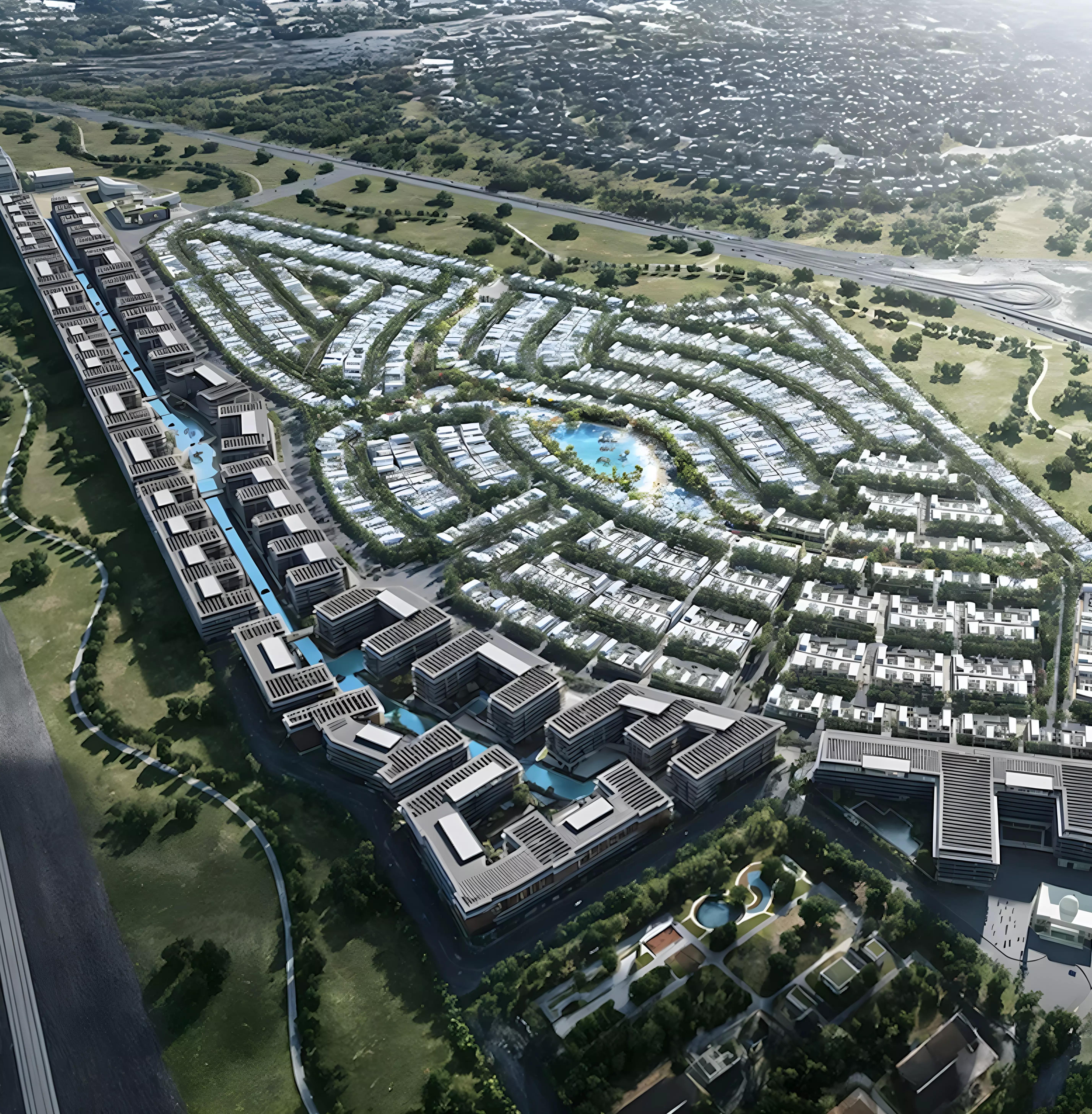 Damac Riverside masterplan layout showing Royal 3&4 within Riverside Views, DIP 2, Dubai