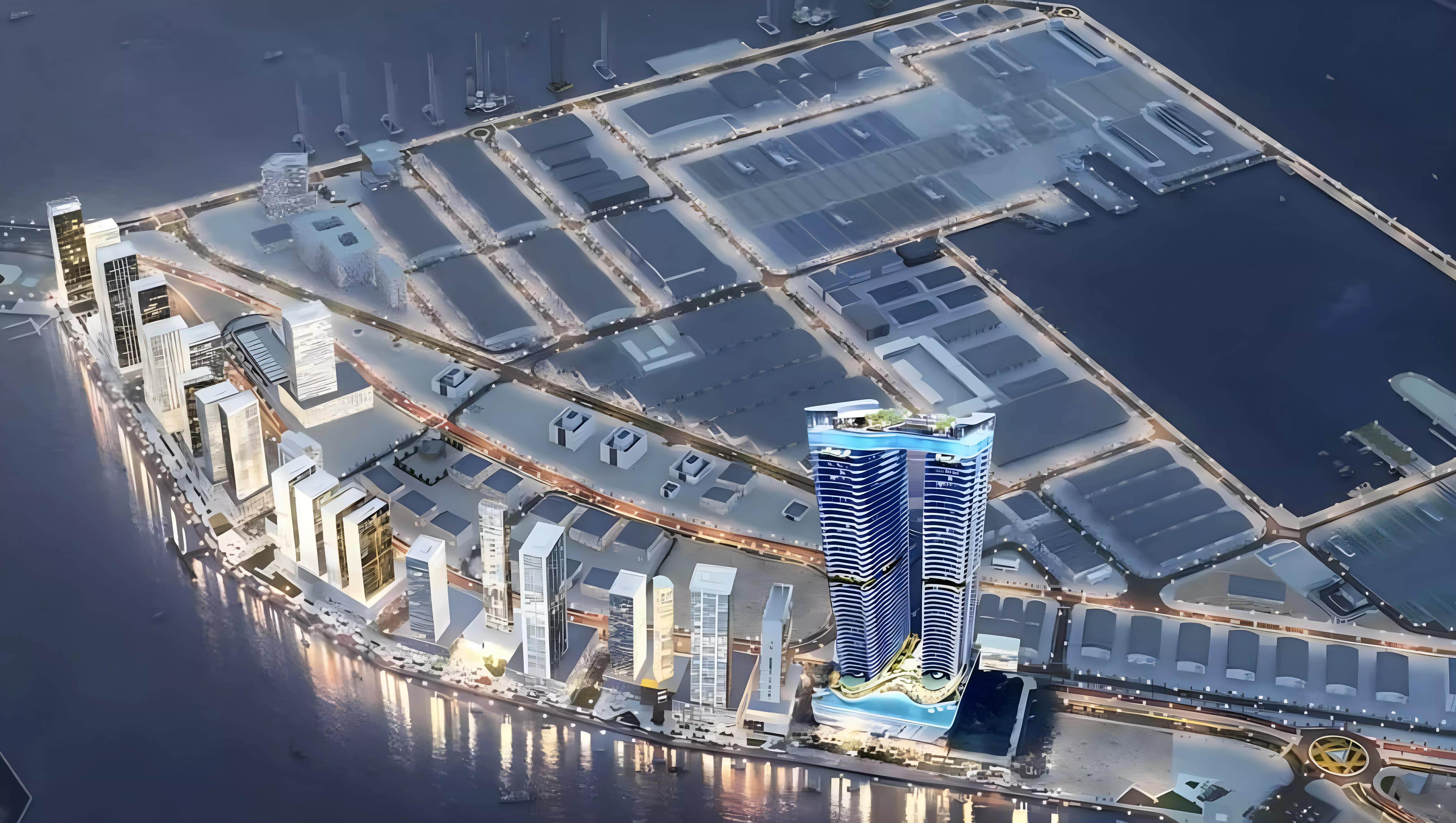 Oceanz Phase 3 master plan layout, Dubai Maritime City