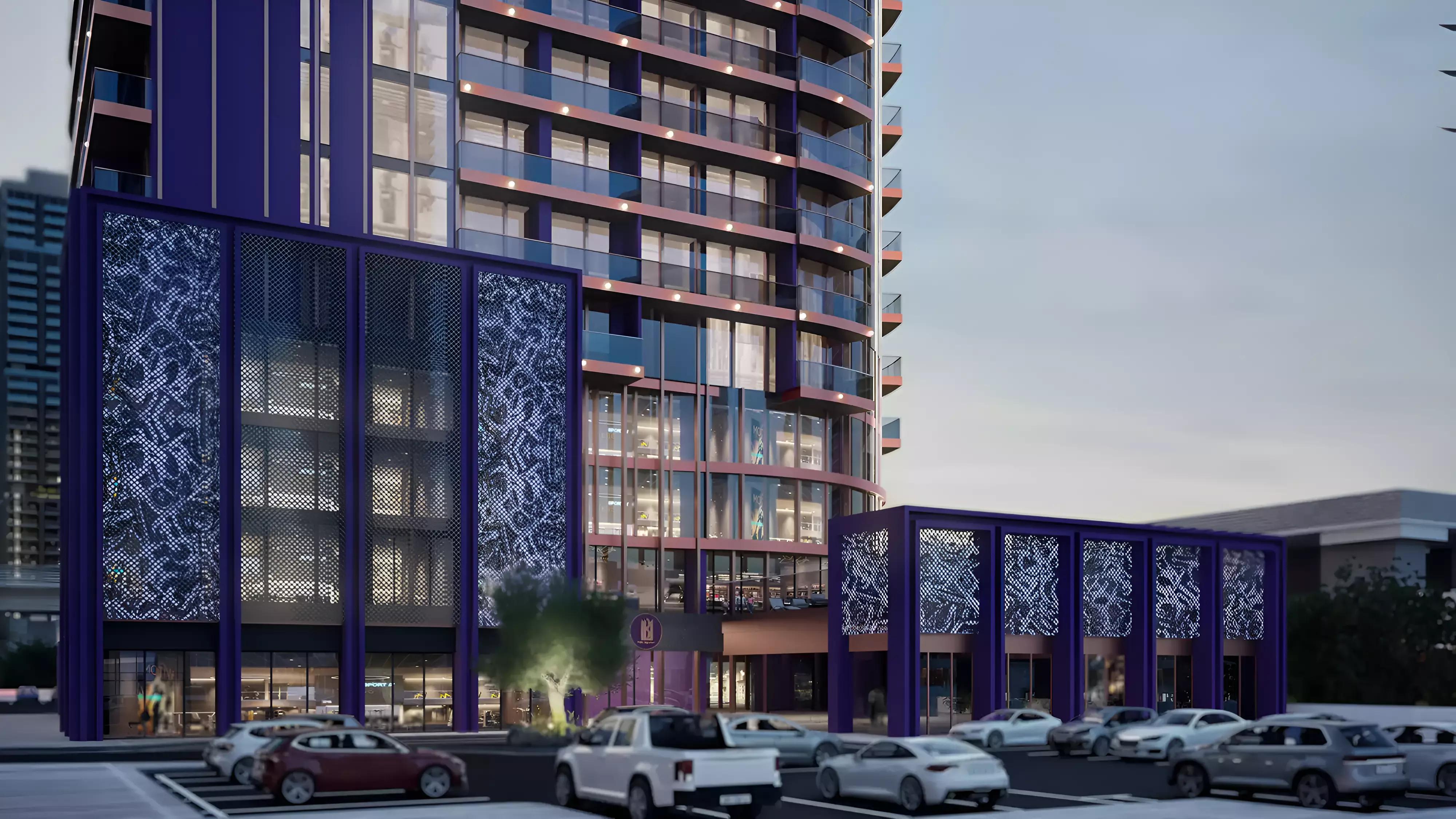 MBL Signature apartment interior living space, JLT, Dubai