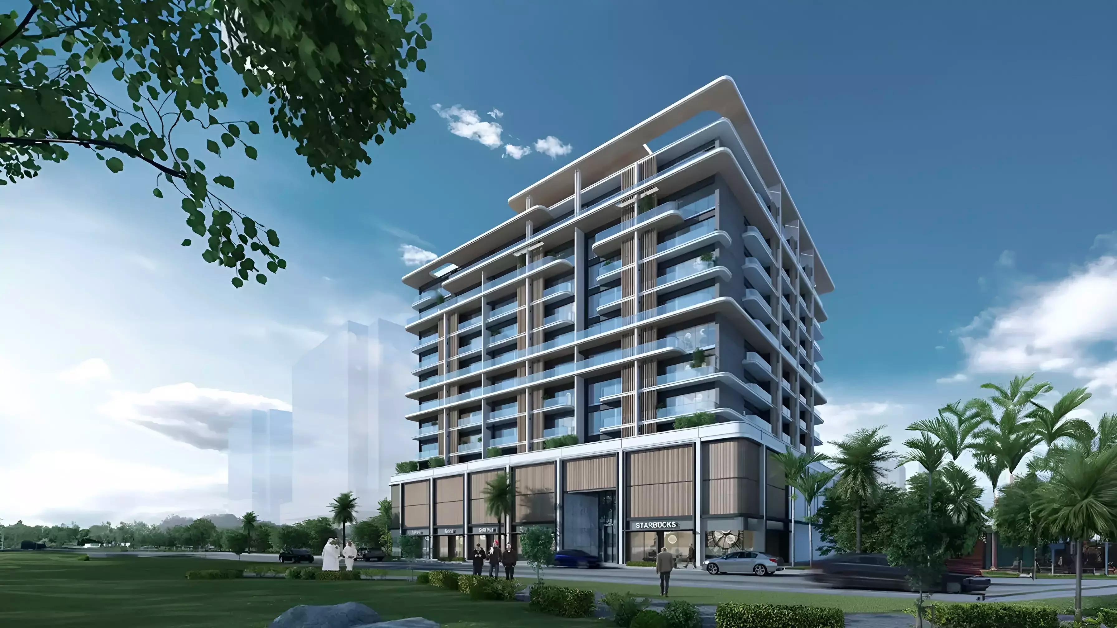Azizi Neila exterior facade, Al Furjan, Dubai