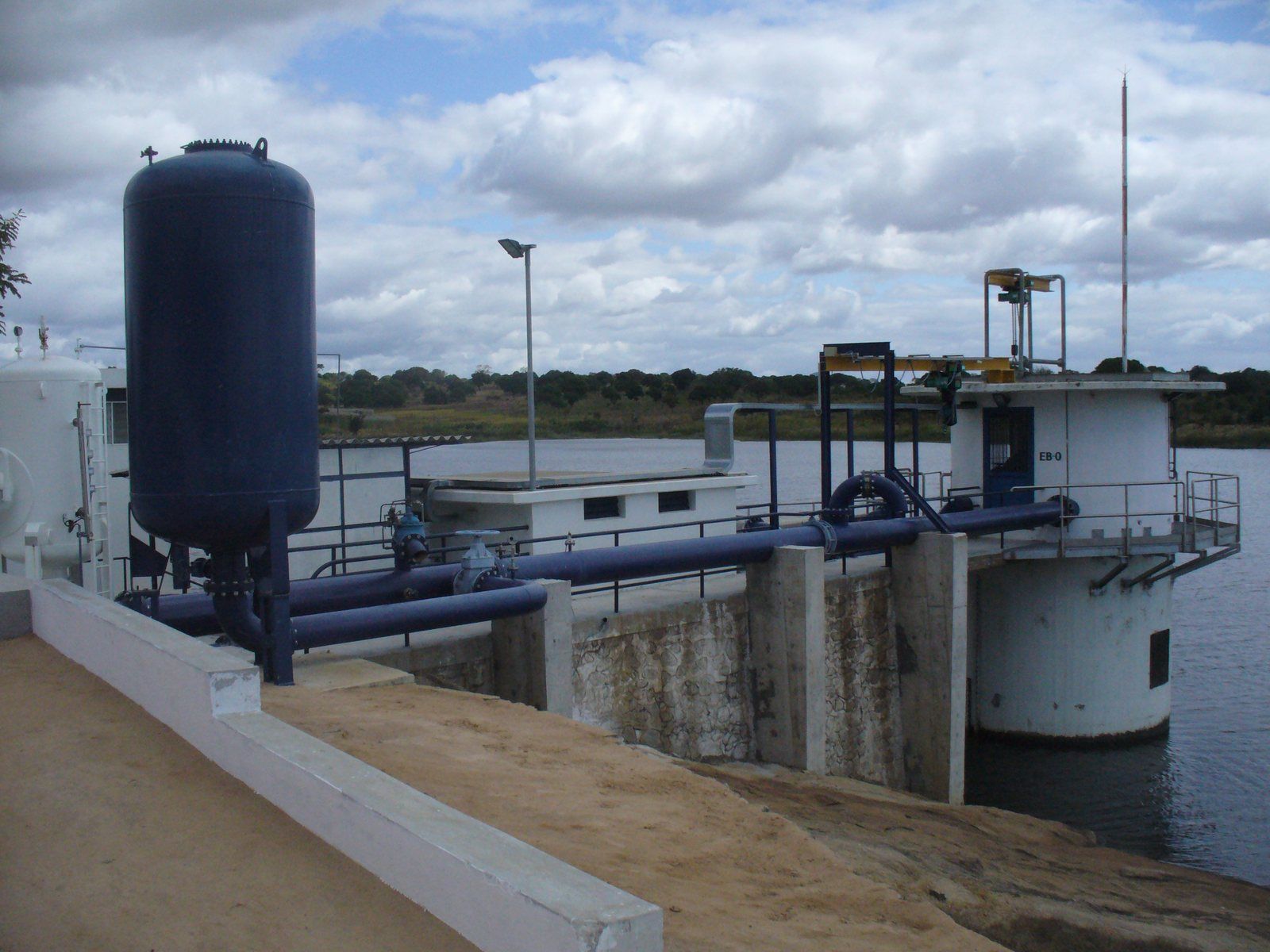 Water treatment infrastructure in Nampula