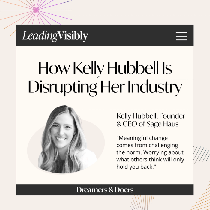 27 Female Leaders Disrupting Their Industries