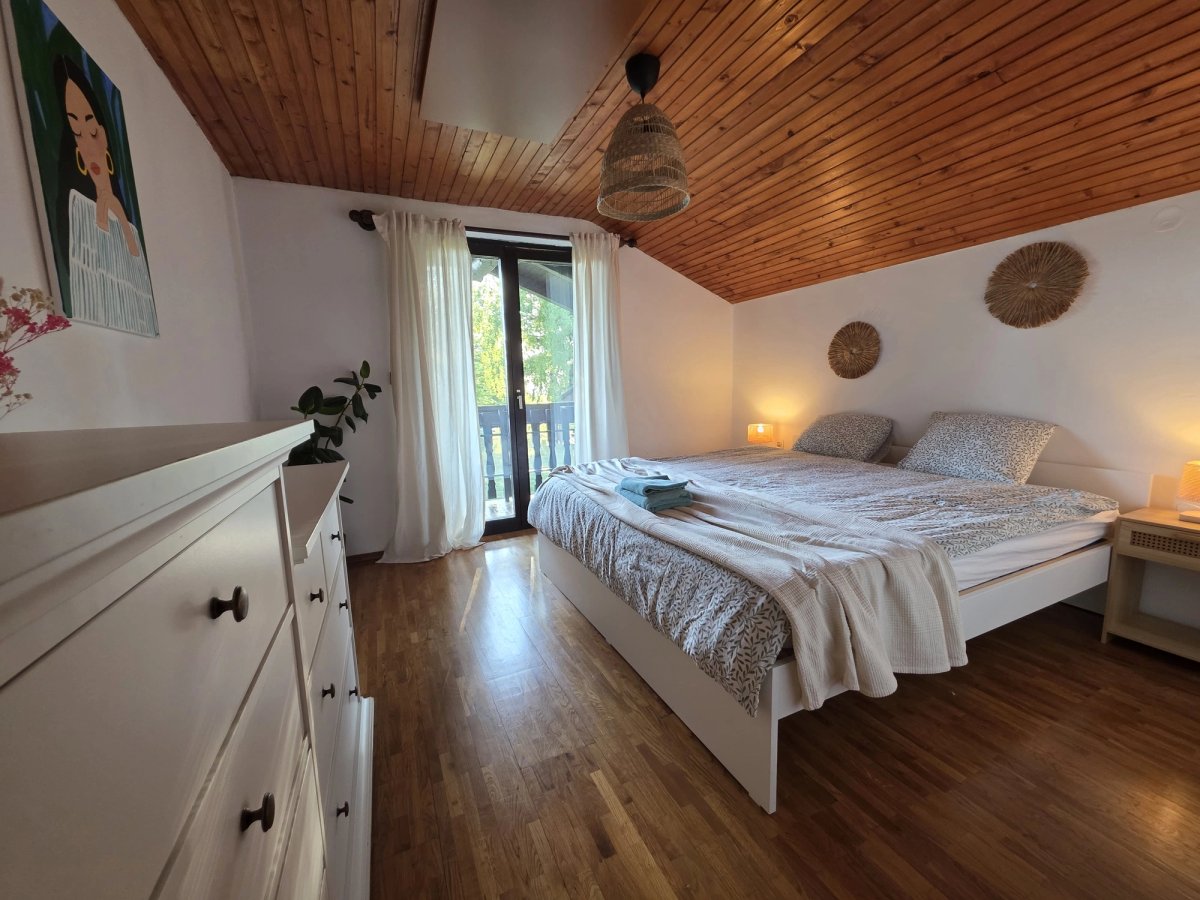 Bedroom with a bed