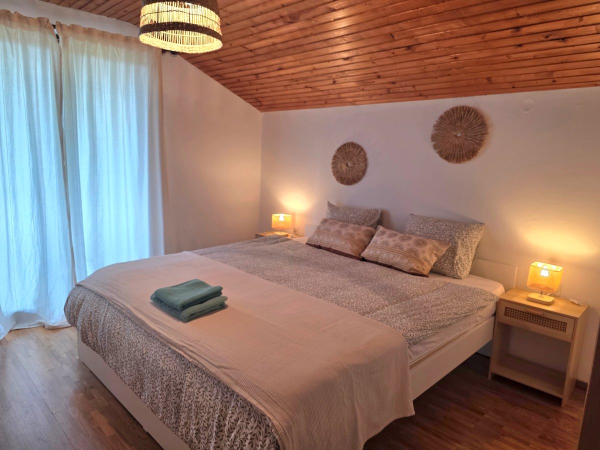 Bedroom with a bed