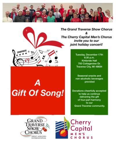 Cherry Capital Men's Chorus 2024 Holiday Show