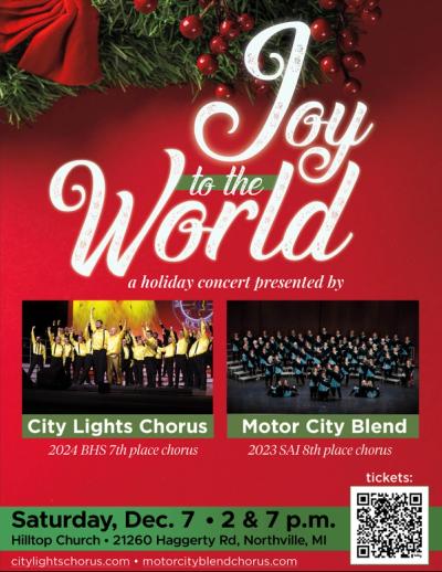 Joint Holiday Concert: City Lights and Motor City Blend