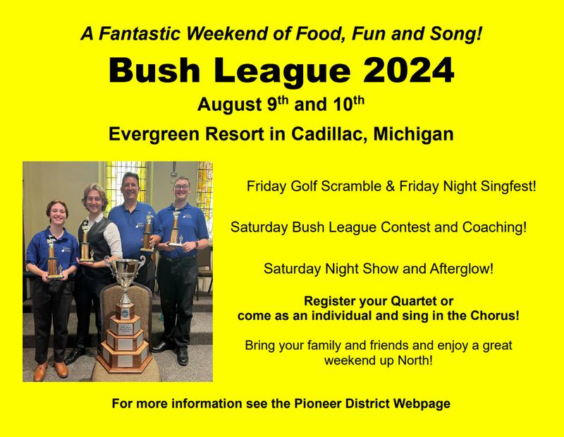 Bush League 2024 poster