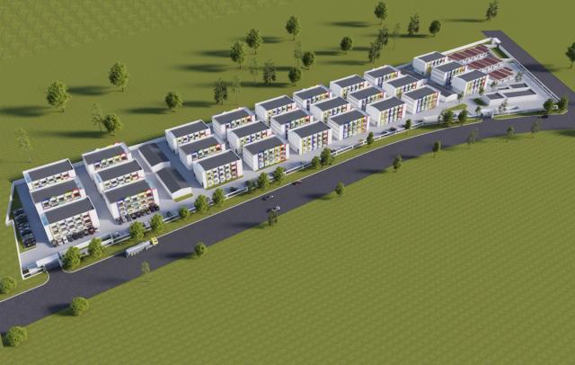 Platinum Complex: Aerial View