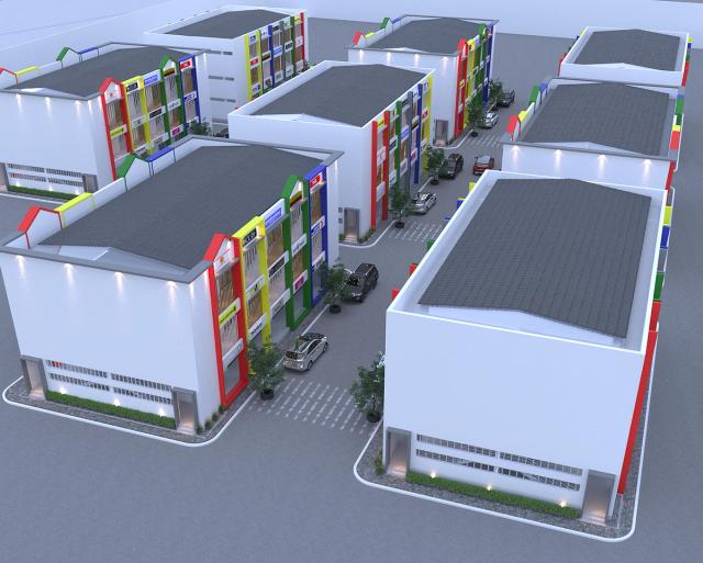 Platinum Complex: Aerial View