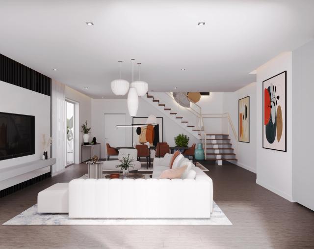 The Nexus: Living Room View