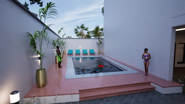 5 Cappa: Pool Area