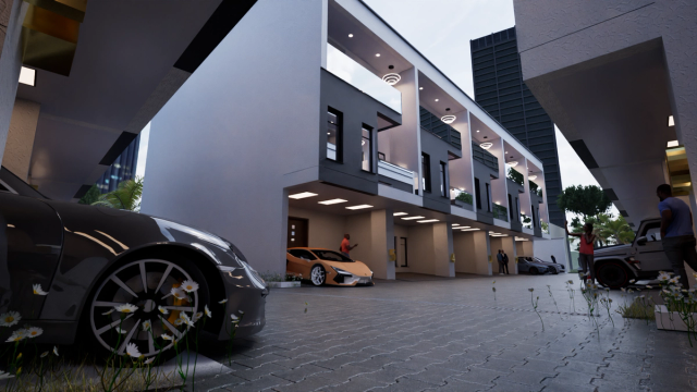 5 Cappa development in Palmgrove Estate, Lagos