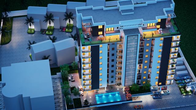 Riviera Heights: Aerial View