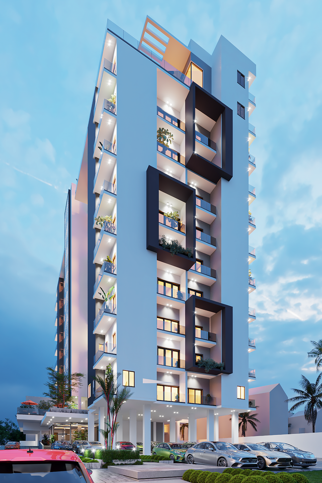 Riviera Heights: Front View