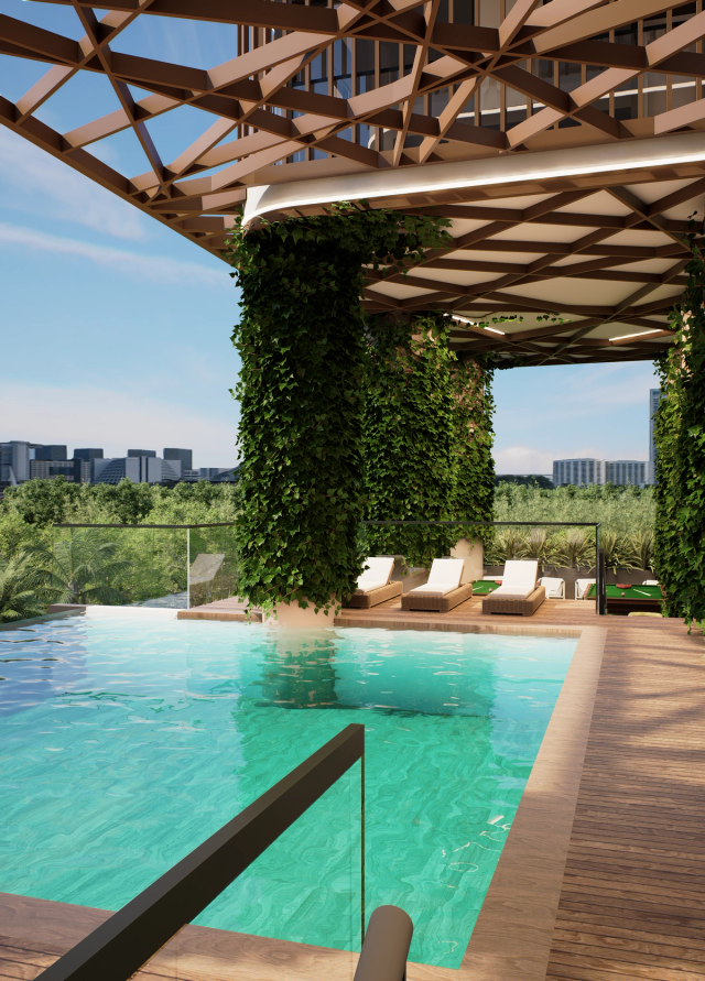 Aurora Heights: Pool 