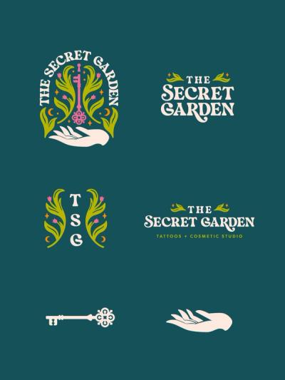 The Secret Garden Brand Identity image 2
