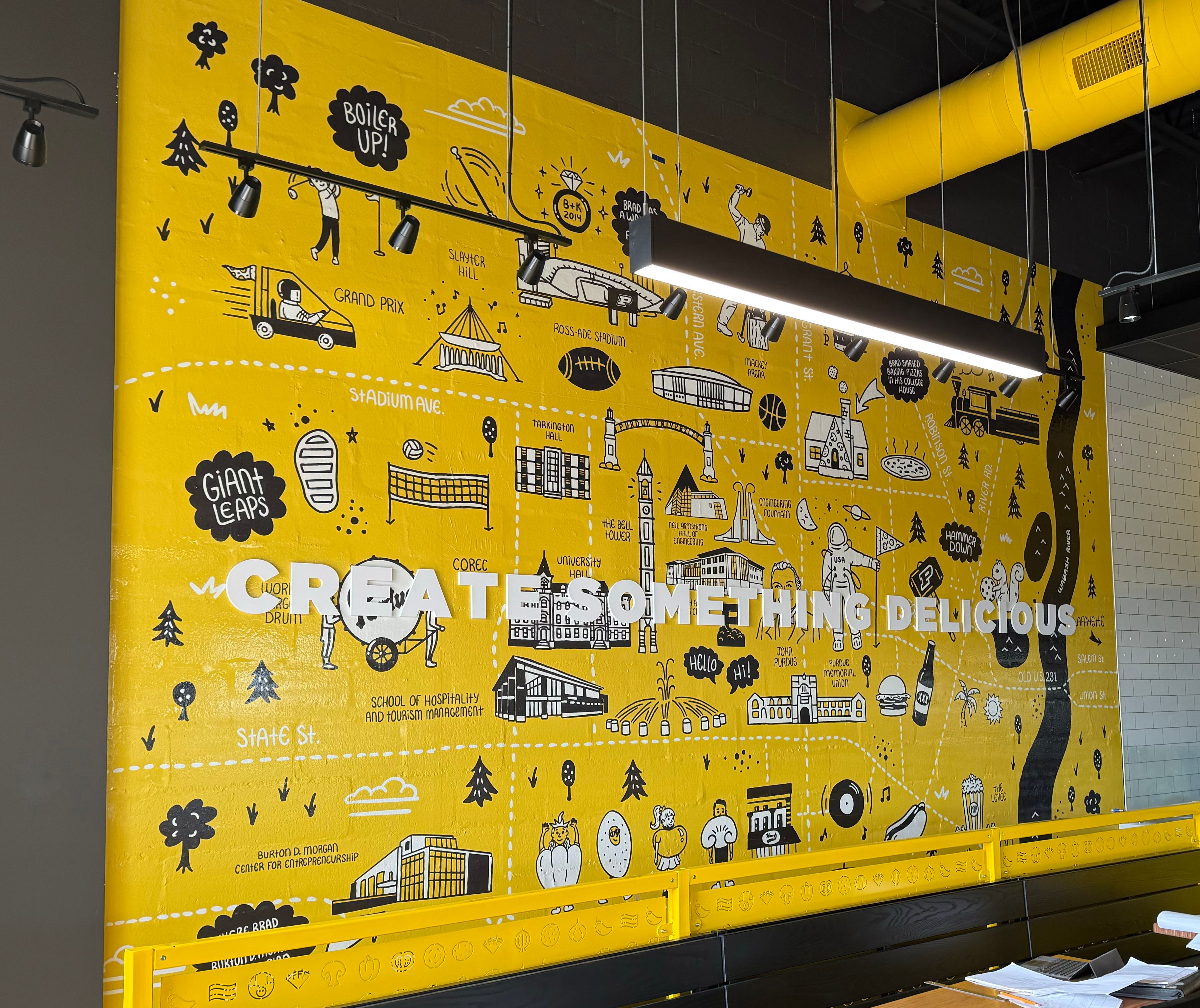 AZZIP West Lafayette Mural image