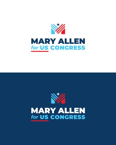 Mary Allen for US Congress Brand Identity image 5