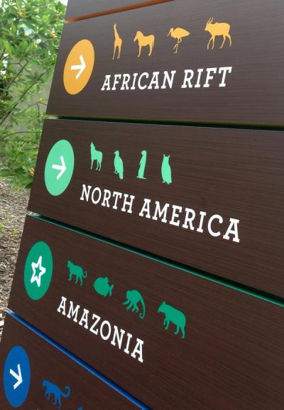 Mesker Park Zoo & Botanic Garden Wayfinding image 5