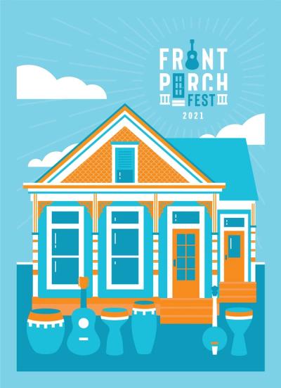 Haynie’s Corner Front Porch Fest Brand Identity image 2