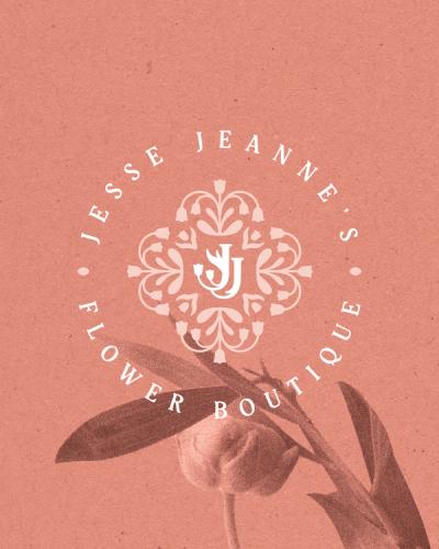 Jesse Jeanne's Flower Boutique Brand Identity image 2