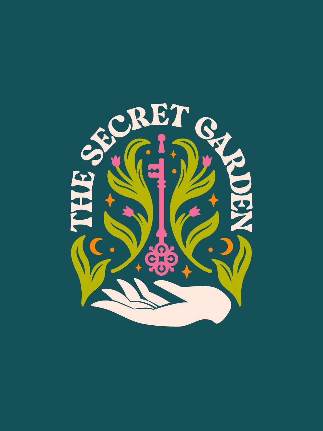The Secret Garden Brand Identity image