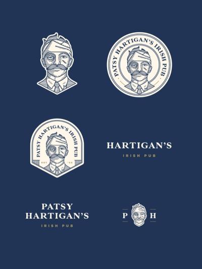 Patsy Hartigan’s Irish Pub Brand Identity image 3