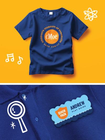 Children’s Museum of Evansville (cMoe) Brand Identity image 5