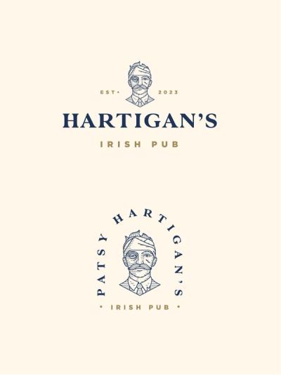 Patsy Hartigan’s Irish Pub Brand Identity image 2