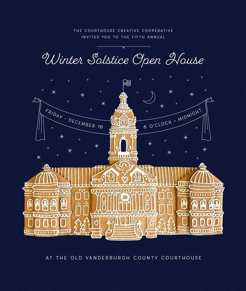 Winter Solstice Open House Invitation image