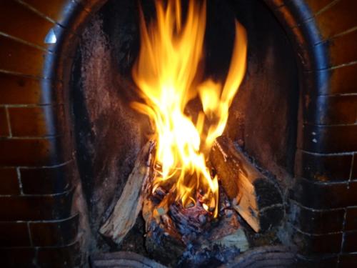 the kindling has ignited