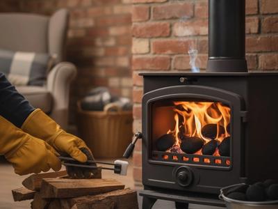 How to light a smokeless coal fire