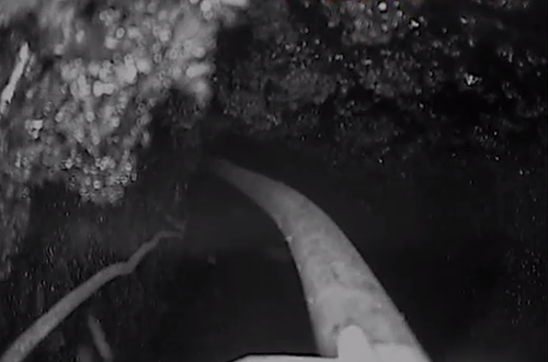 flue choked with tar