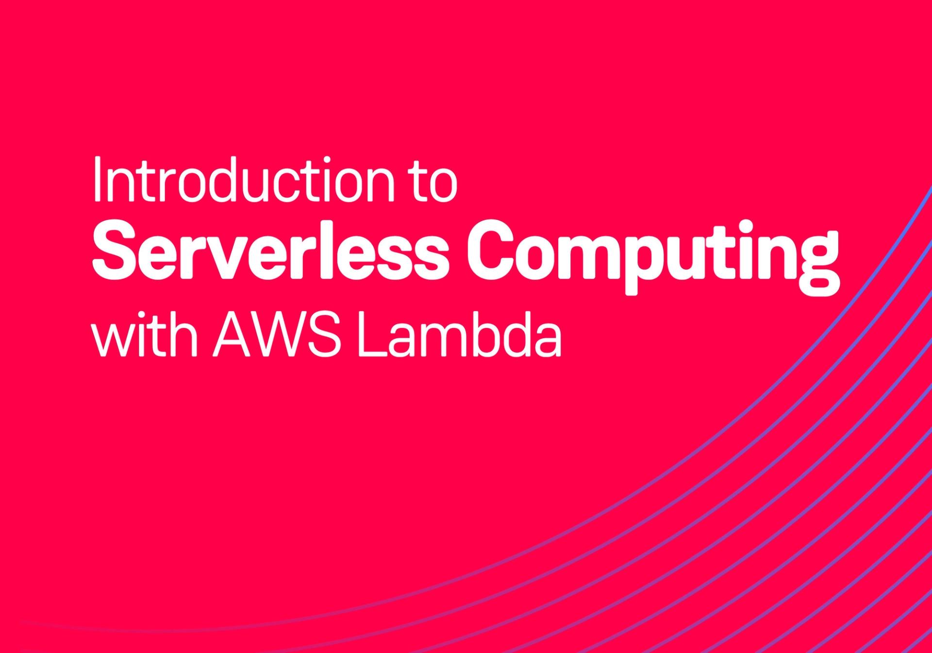 AWS Lambda and Elastic File Storage: Welcome to the Serverless Promised ...