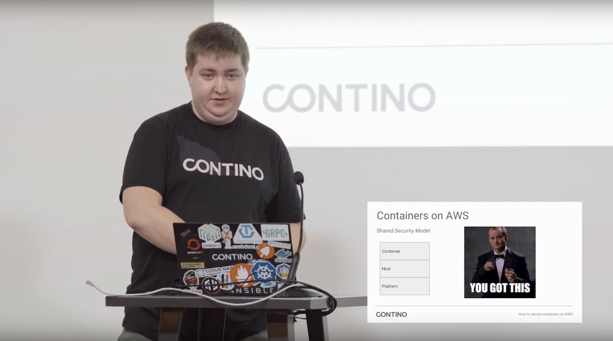 Securing Containers on AWS with Marcus Maxwell, DevOps Practitioner