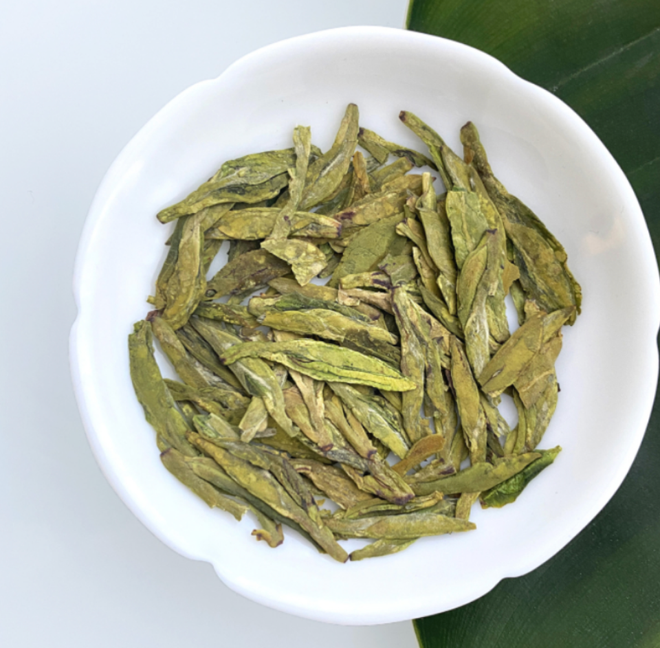 Jasmine green tea brewed properly